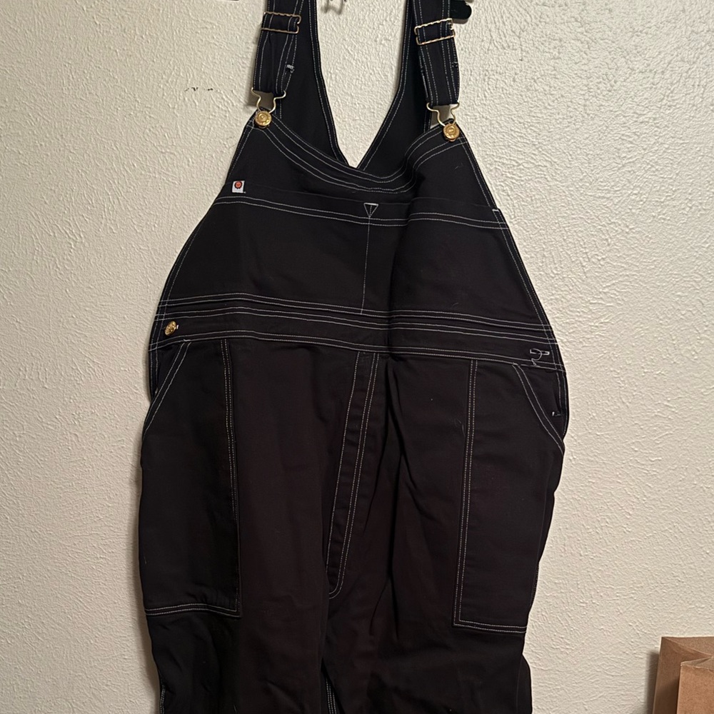 Big Bud Press Black Contrast-Stitch Jumpsuit - Picture 3 of 4
